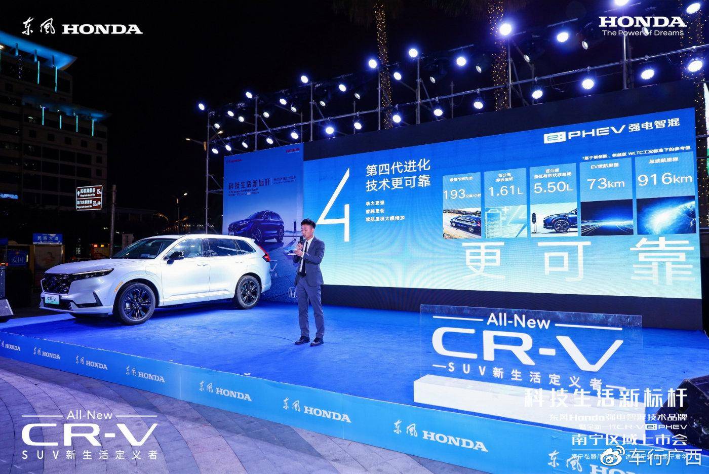 南宁共享汽车苹果版:东风Honda全新一代CR-V e：PHEV南宁上市会 感受强电智混-第5张图片-太平洋在线下载